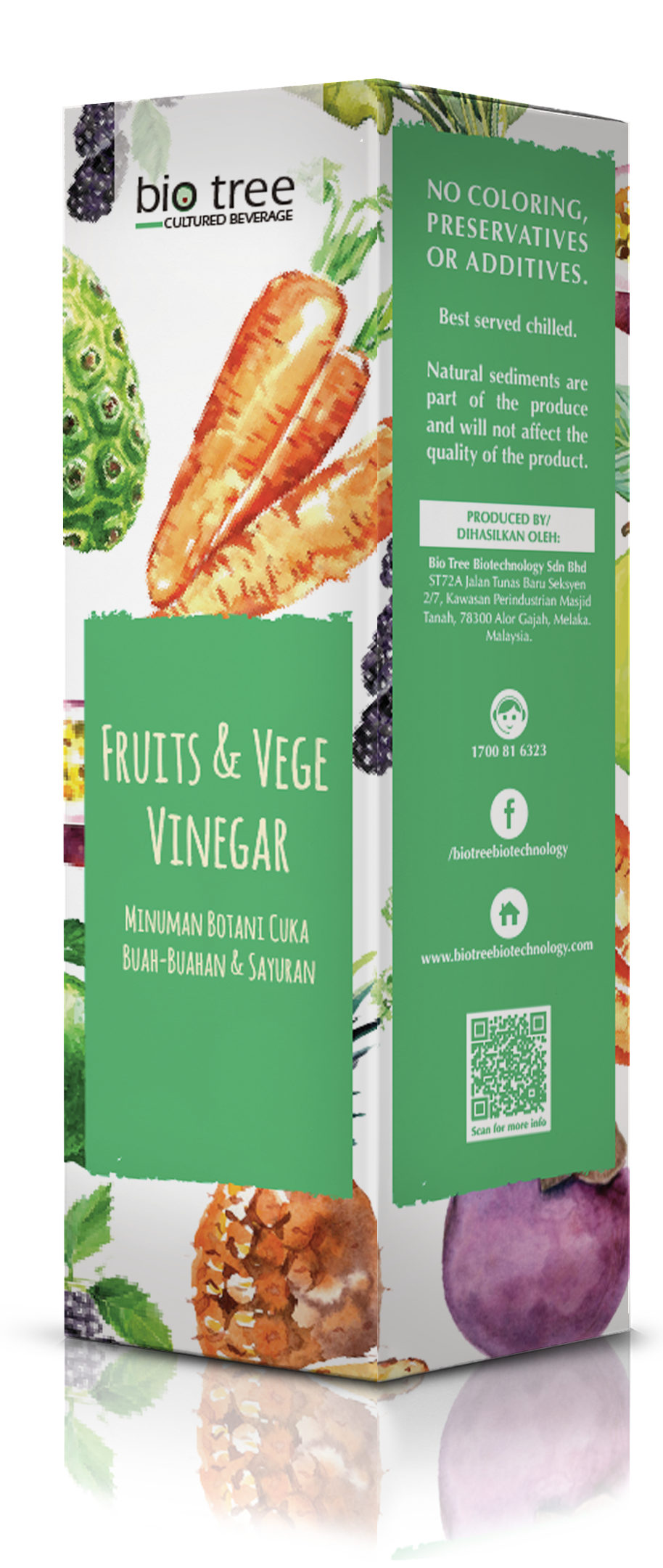 Fruits & Vegetables Vinegar (750ml) - Image 2
