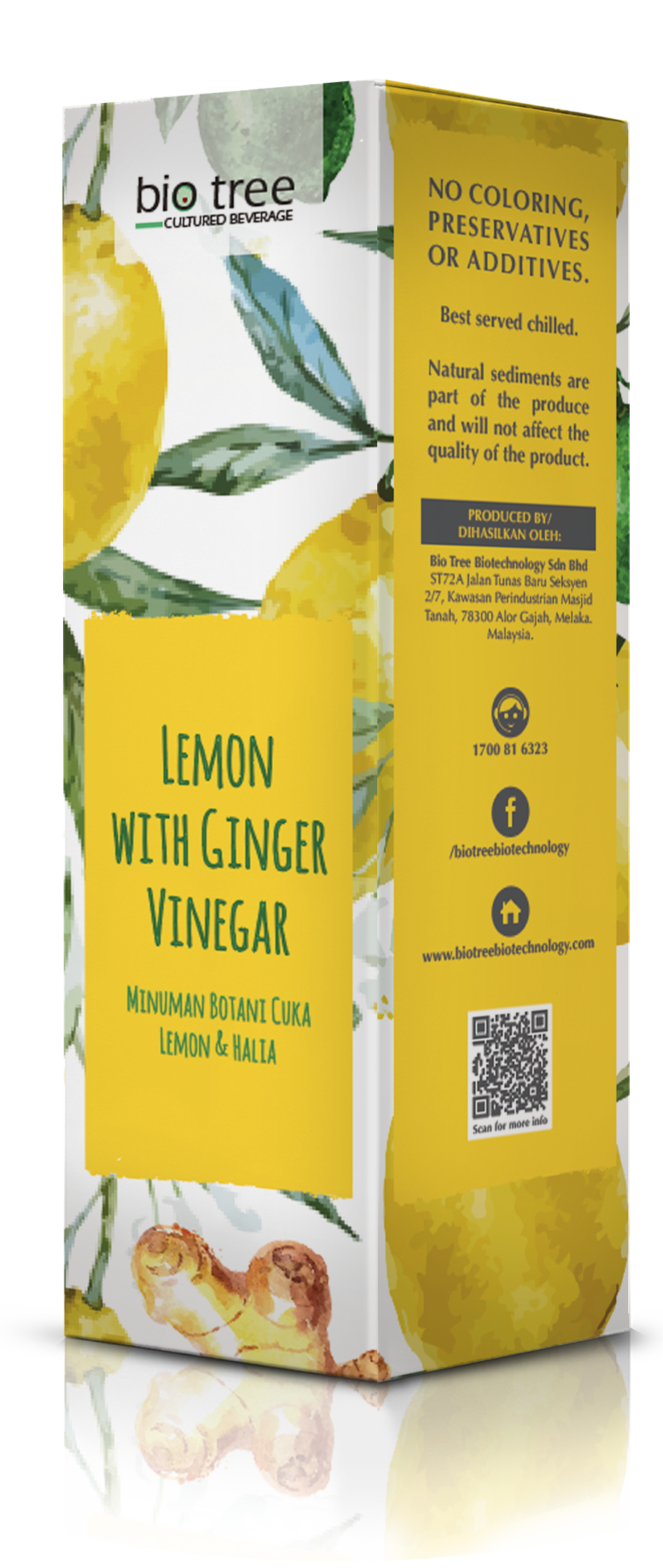Lemon Vinegar (750ml) - Image 2