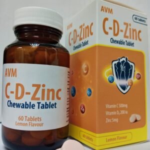 Vitamin C-D-ZC Chewable Tablets 60's