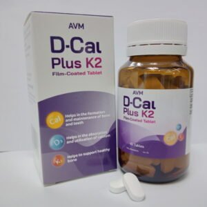 Dcal Plus K2 Avm Calcium- Vitamin D- Vitamin K2 Tablets 60's