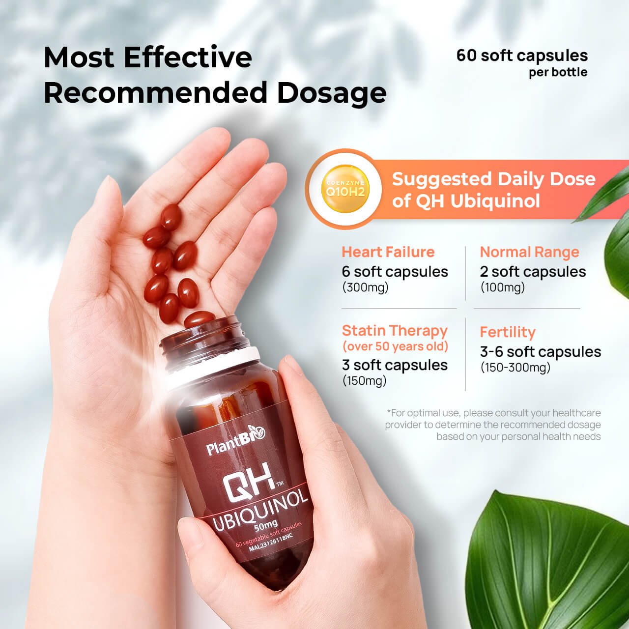 QH Ubiquinol 50mg Capsules 60”s - Image 4