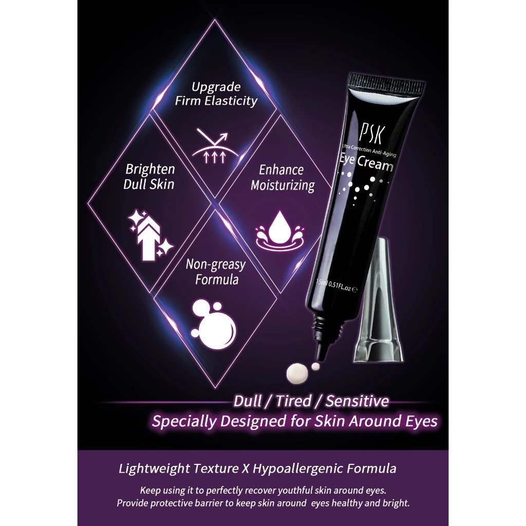 PSK Eye Cream Anti-aging Ultra Correction Eye Cream 15ml - Image 3
