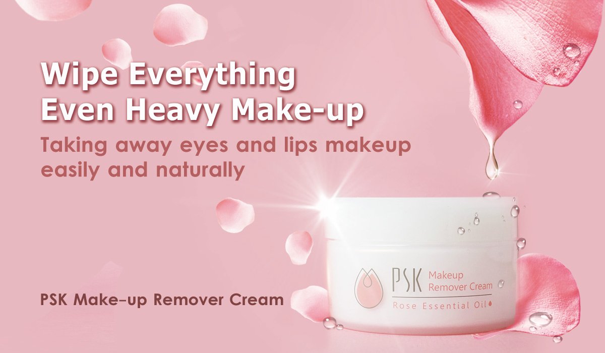 PSK Make up Remover Cream 80g Rose Essential Oil Make Up Remover - Image 6