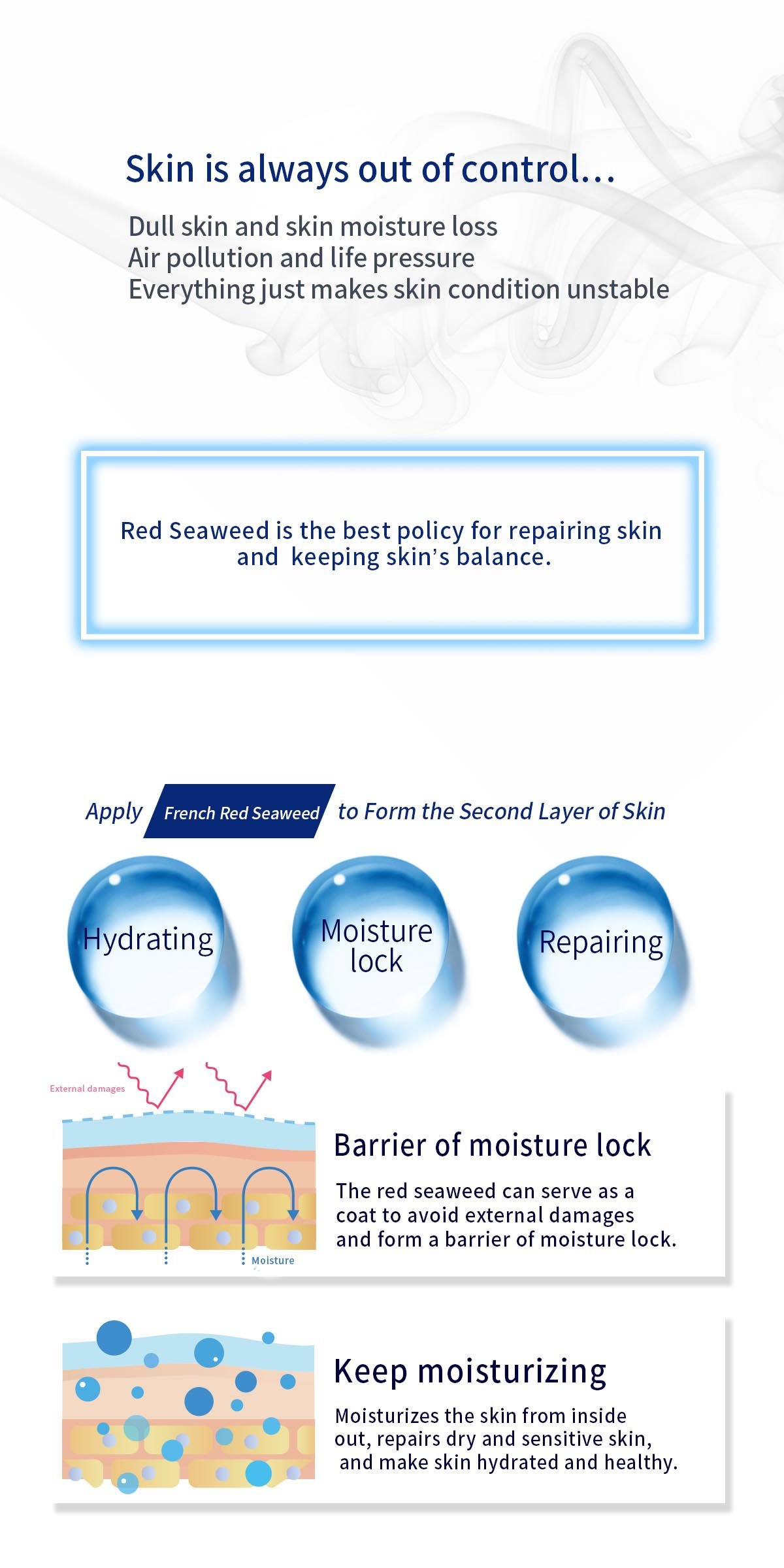 PSK Deep Sea Source Extraction Moisturizing Emulsion (80ml) - Image 3