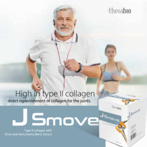 Therabio JSmove - Type II Collagen Joint Repair Supplement (Lutut,  Sendi)  (30 Sachets/Box)