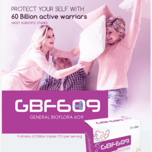 Therabio GBF609 - 60 Billion CFU Halal Probiotic Prebiotic Powder  Supplement  (30 Sachet/Box)
